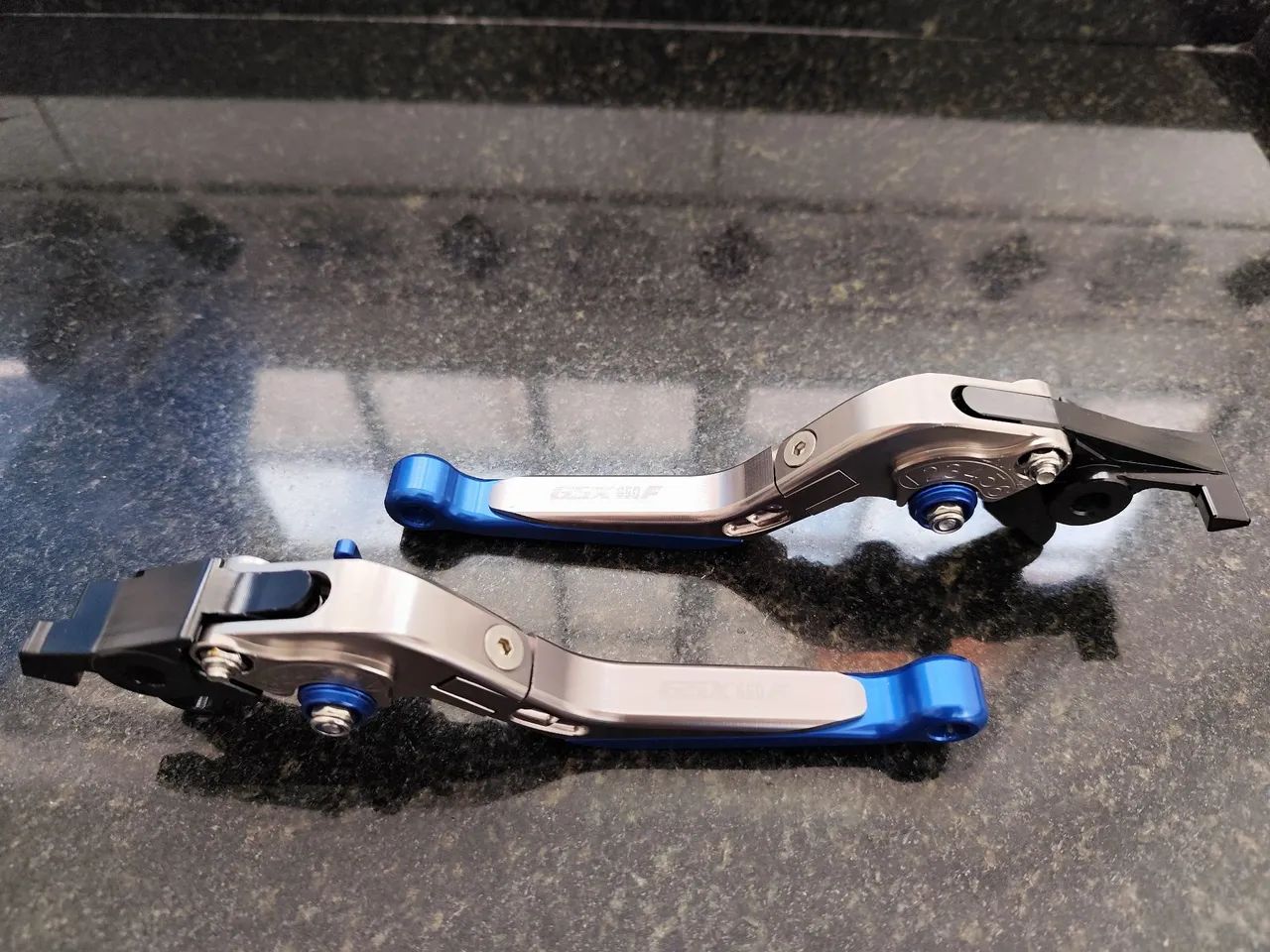 Manetes + Manoplas + Retrovisores Esportivos Suzuki GSX 650F e BANDIT  - Foto 3