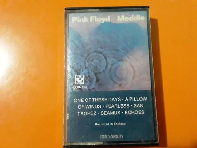 Fita Cassete Pink Floyd, Meddle, Tocando bem, conservada, Inglesa