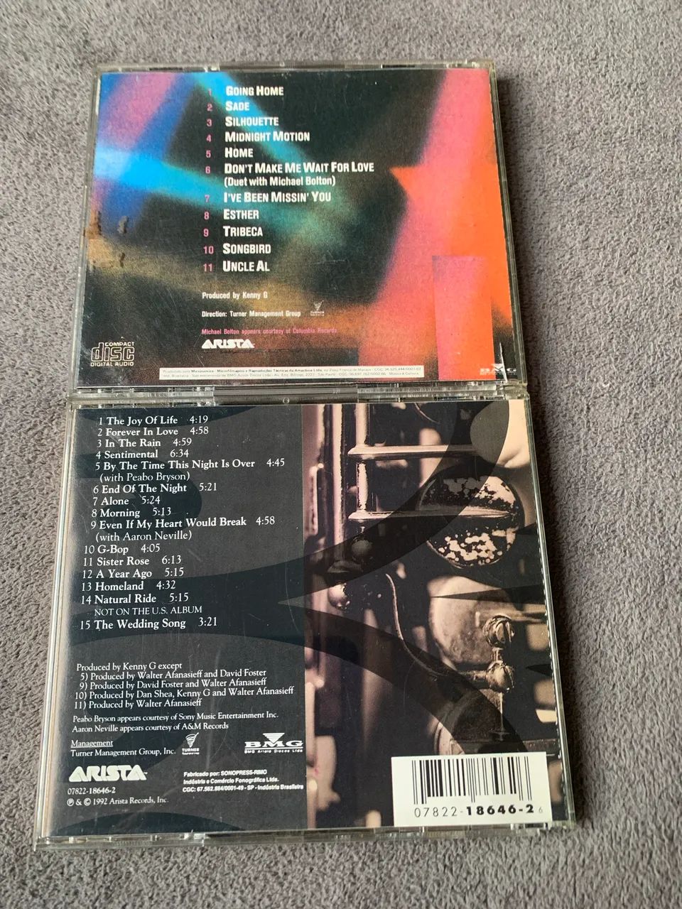 CDs Kenny G Live e Breathless 2 unidades  - Foto 2
