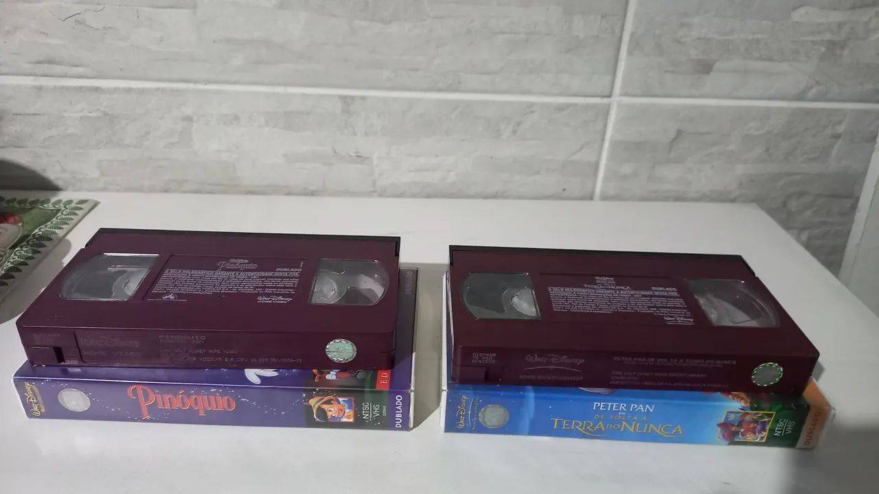 Duas fitas vhs personagem Disney - Foto 2
