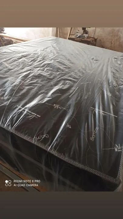 Cama Box de casal com espuma  - Foto 3