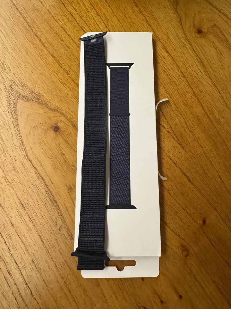 Pulseira para Apple Watch em Nylon Trançado - Preto azul