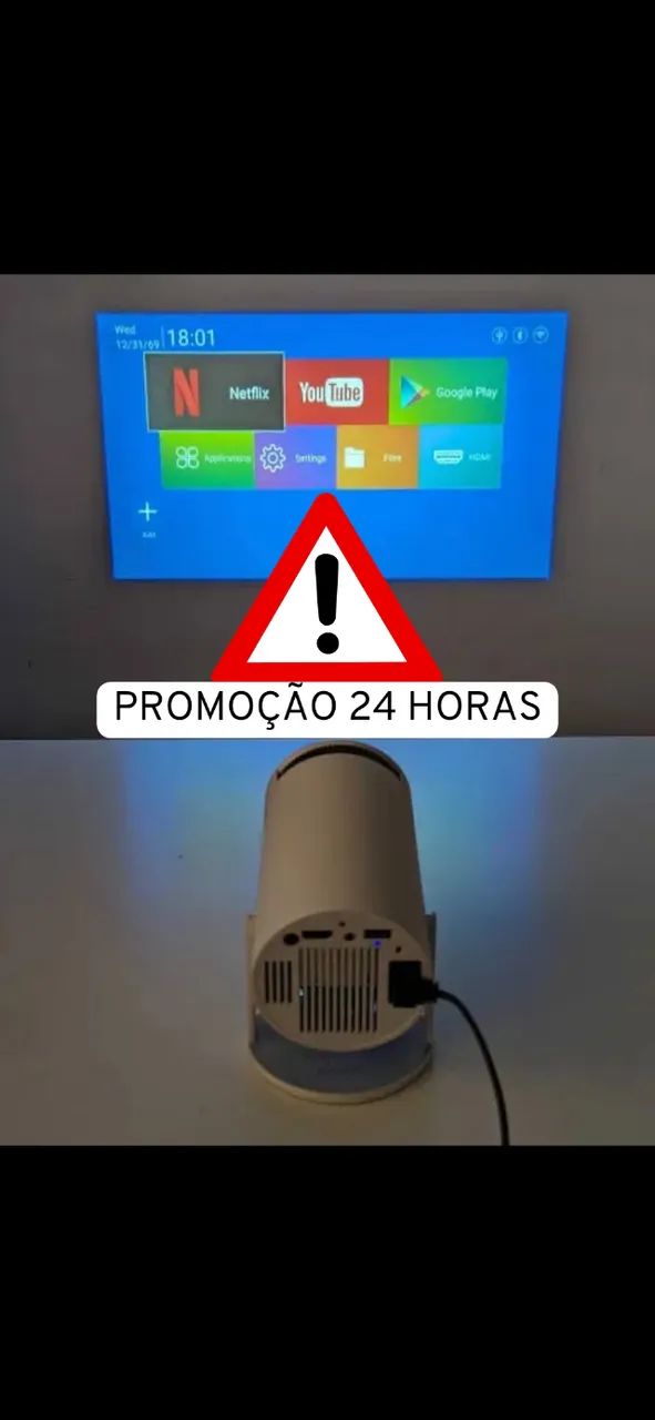 Projetor 2 Lançamentos ( WhatsApp 79.9 8854_3738 )+ ORIGINAL + LACRADO  HY320 MINI HY300 