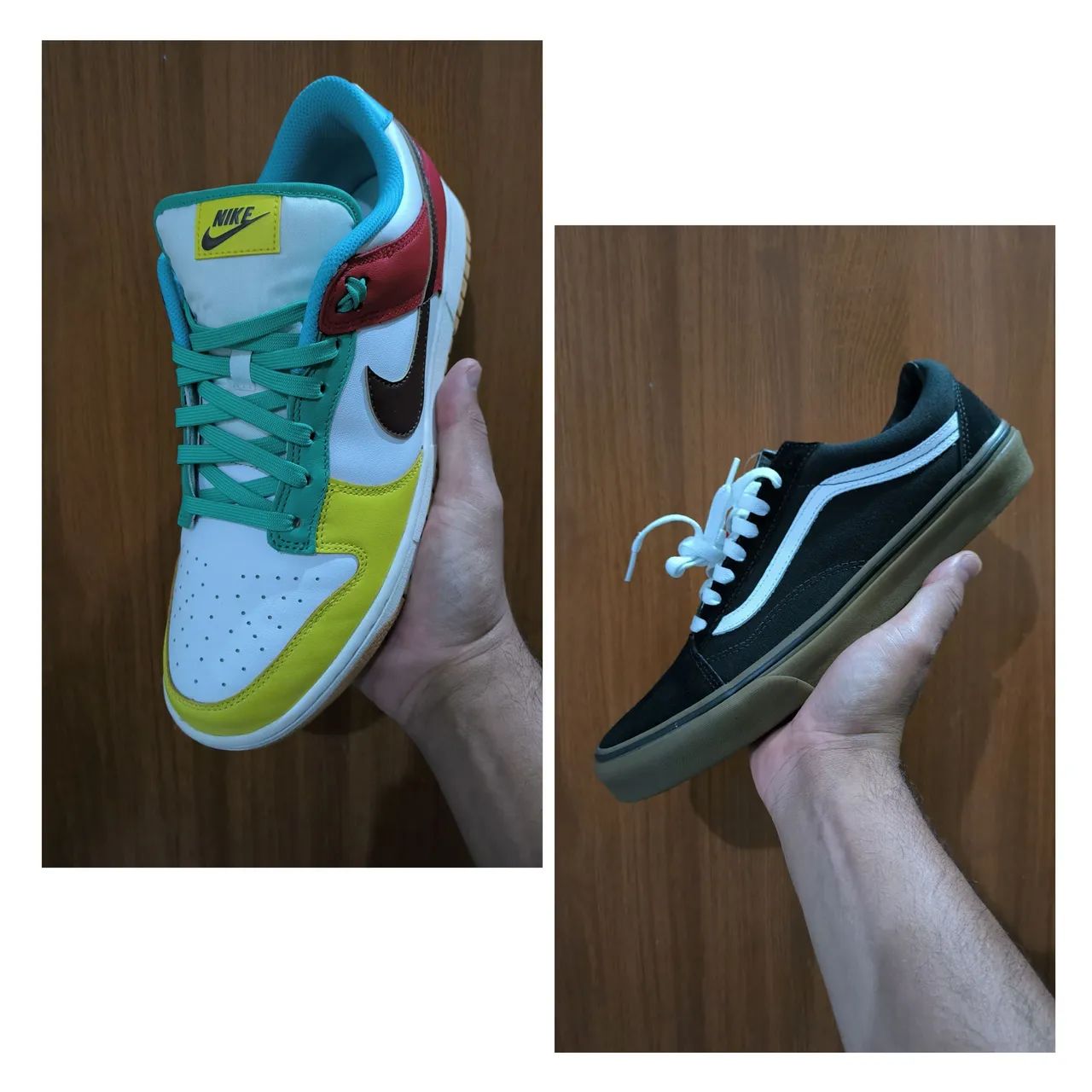 Nike Dunk Low Free99 & Vans Oldskool 