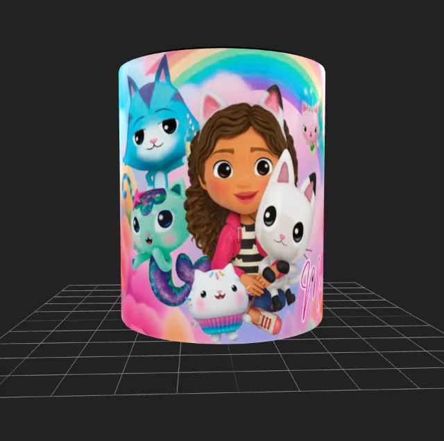 Caneca Personalizada- A Casa Mágica da Gabby - Foto 6