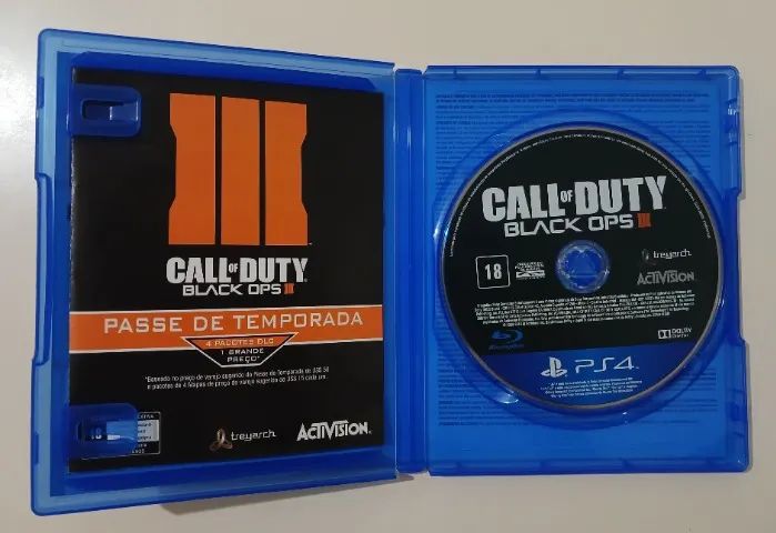 Call of Duty Black Ops 3 PS4 Original Mídia Física Bem Conservado