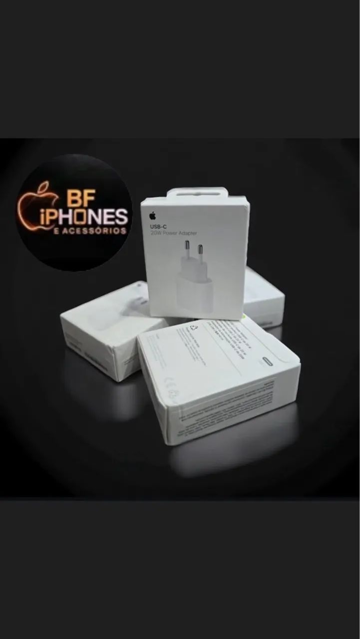 Carregador Fonte Apple 20W USB-C Original - Foto 3
