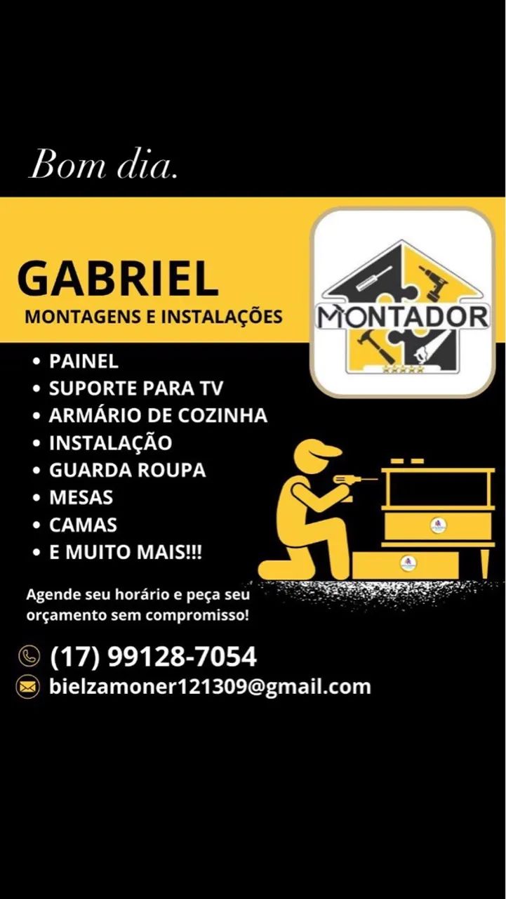 Montador de móveis São José do rio preto 