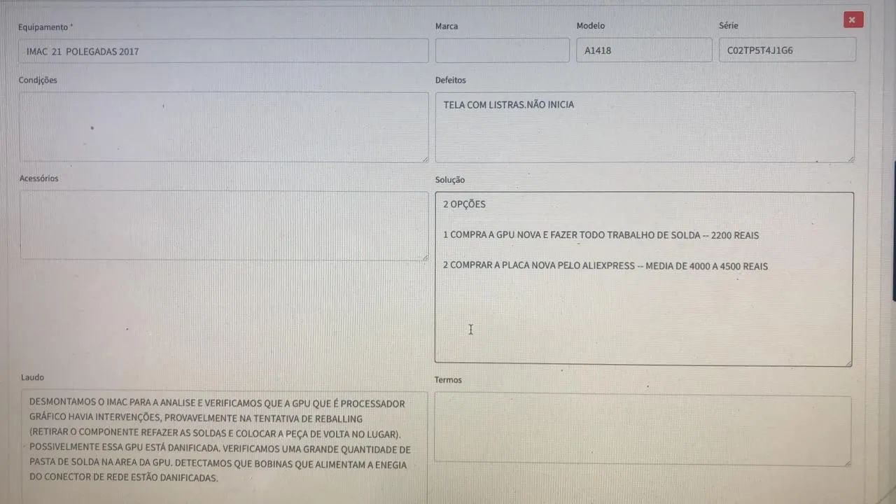 Vendo IMac com 21 polegadas , 2017 , com defeito  - Foto 3