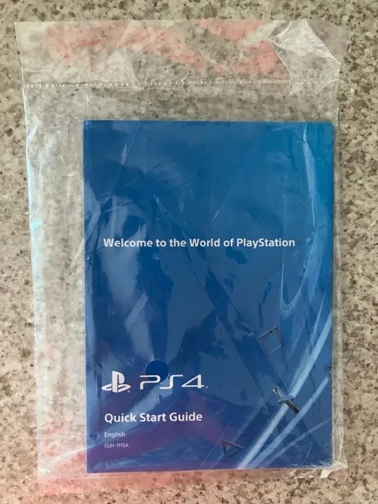 Manual do Playstation 4 - Quick Start Guide