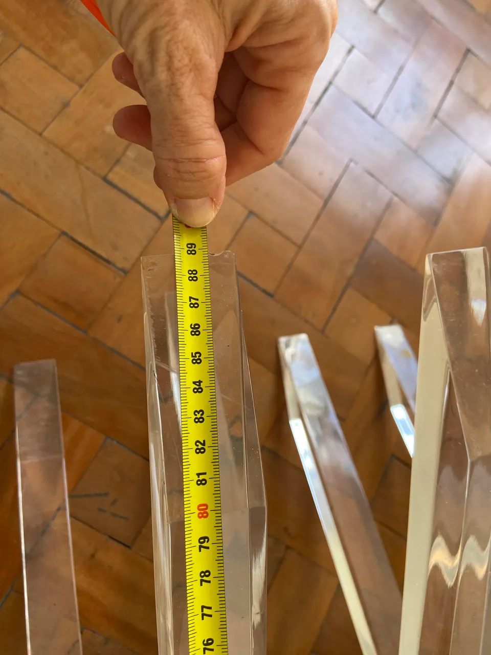 Lindíssima base para mesa de centro em acrílico  - Foto 3