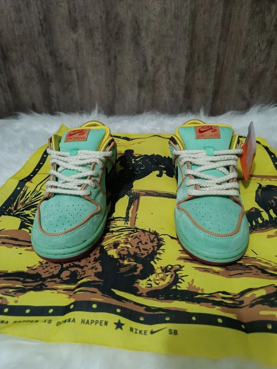 Nike SB Dunk Low QS BHM Rodeo - Foto 5