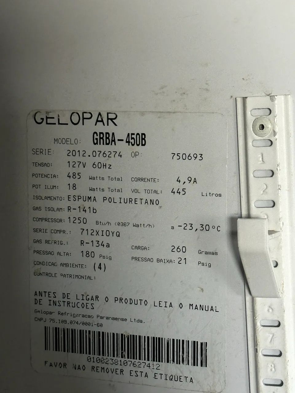 Geladeira bebidas 64296497237635120