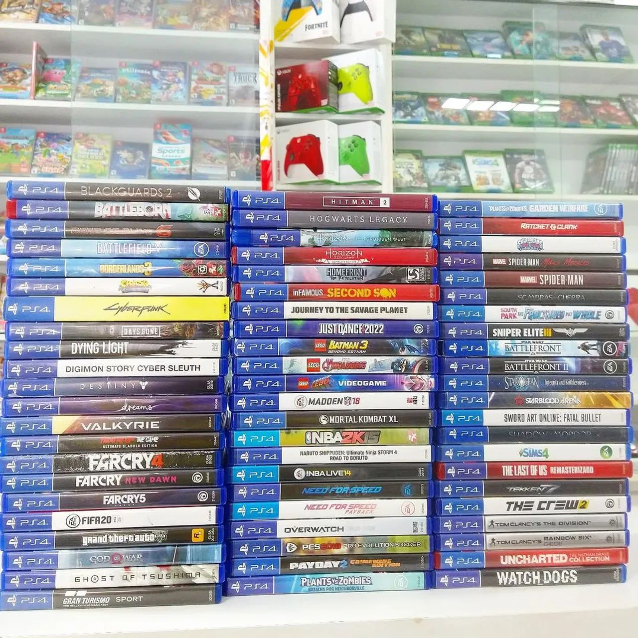 Jogos PS4 top variedade de usados, ótimo estado 