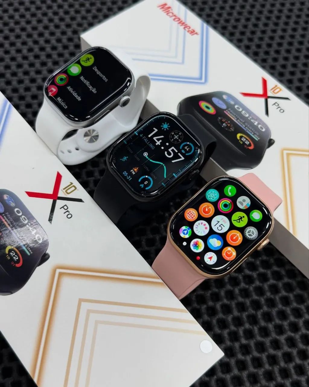 Smartwatch Relógio S10 Pro Microwear Micro iOs 10 , 47mm Atacado/Varejo <br> - Foto 4