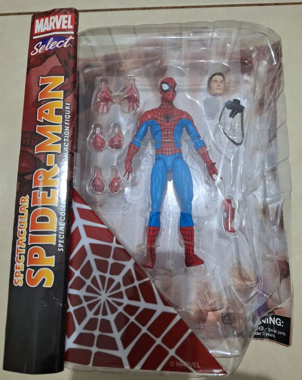 Action Figure Marvel Select Spider-Man - Foto 4