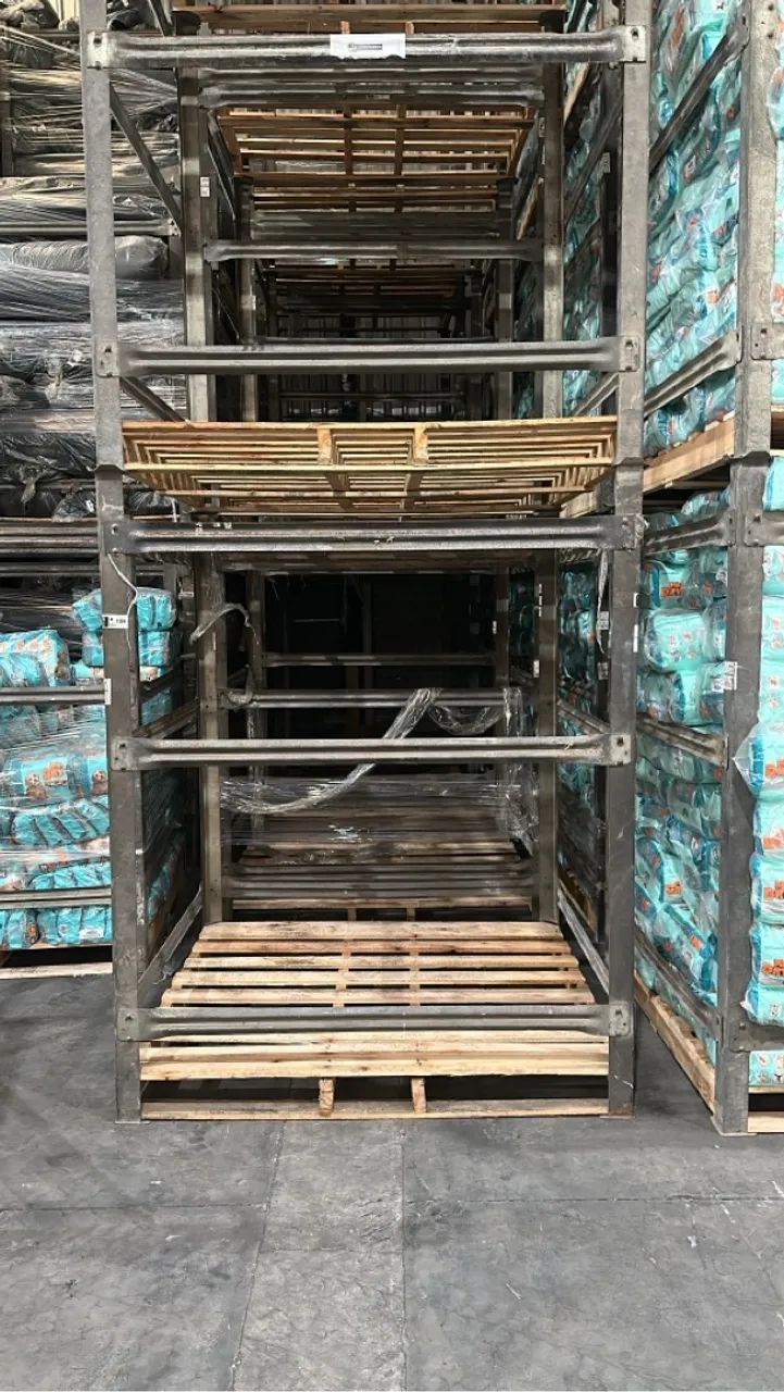 Gaiola de armazenagem estrutura armazenagem  - Foto 2