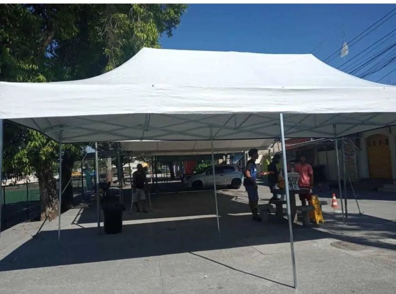 Tendas sanfonadas para locação e vendas  - Foto 3