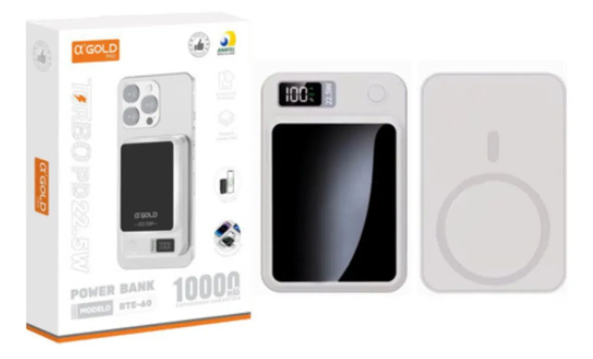 Power Bank 1000mAh + capa clear magsafe  - Foto 3