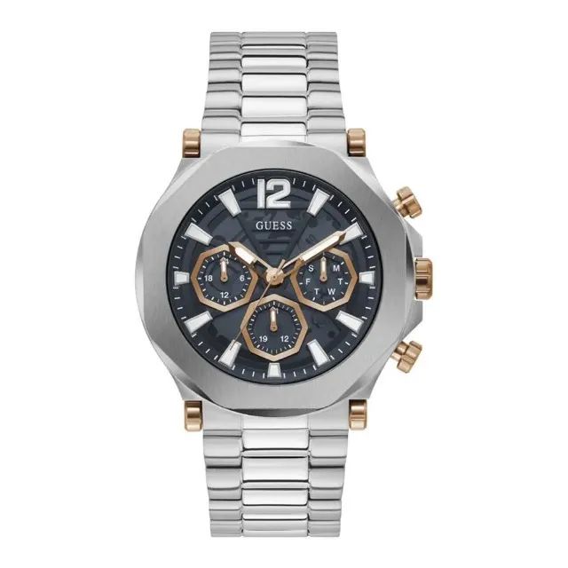 Rélogio Guess Edge Prata com Dourado.