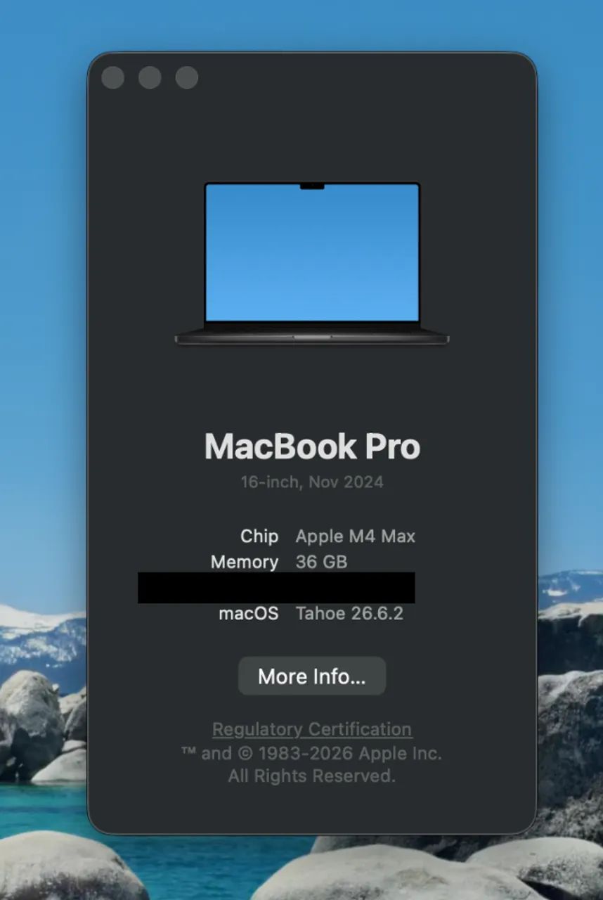 MacBook Pro 16'' M4 Max 36GB RAM 1TB SSD + Caixa Original + Bateria 100% - Foto 5