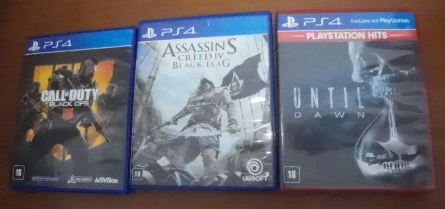 Combo de 3 Jogos de Playstation 4