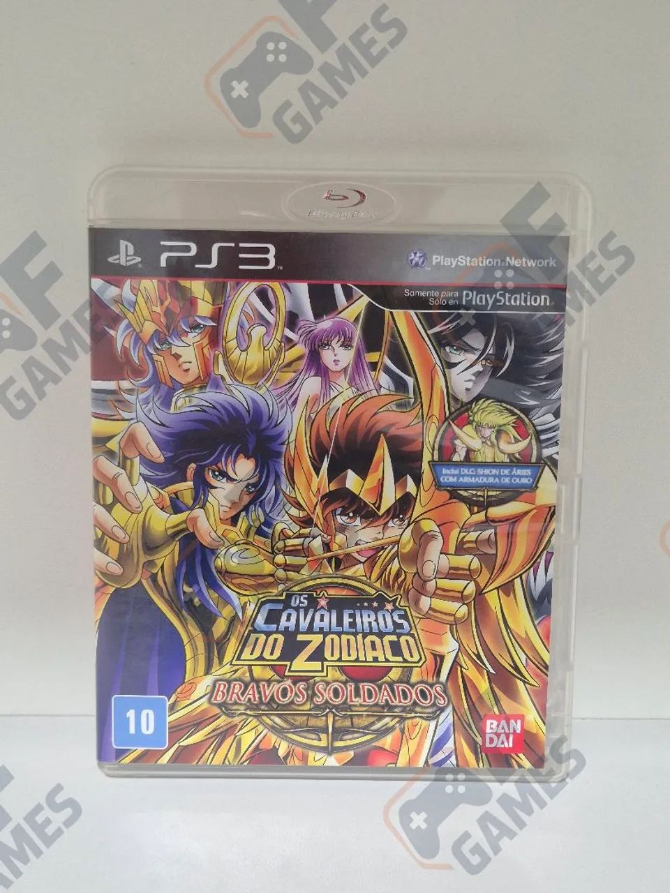 Os Cavaleiros do Zodíaco Bravos Soldados PS3 Seminovo | Aceito Cartão!!!