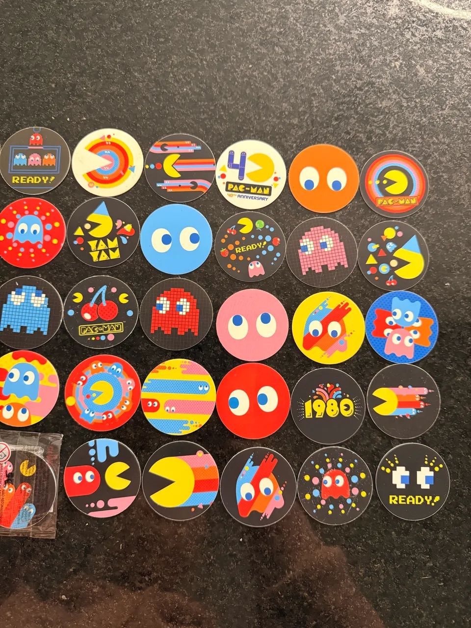 Tazos COMPLETA Pacman Elma Chips - Foto 3