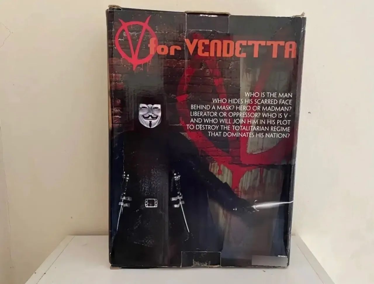 Vendetta V De Vinganca neca 30cm  - Foto 2