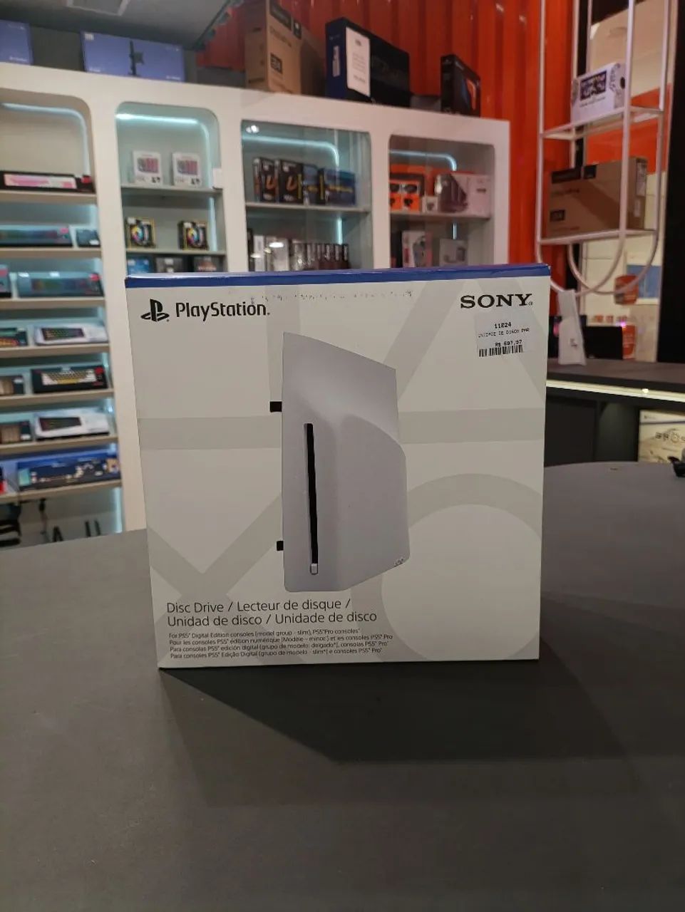 Leitor de disco Ps5