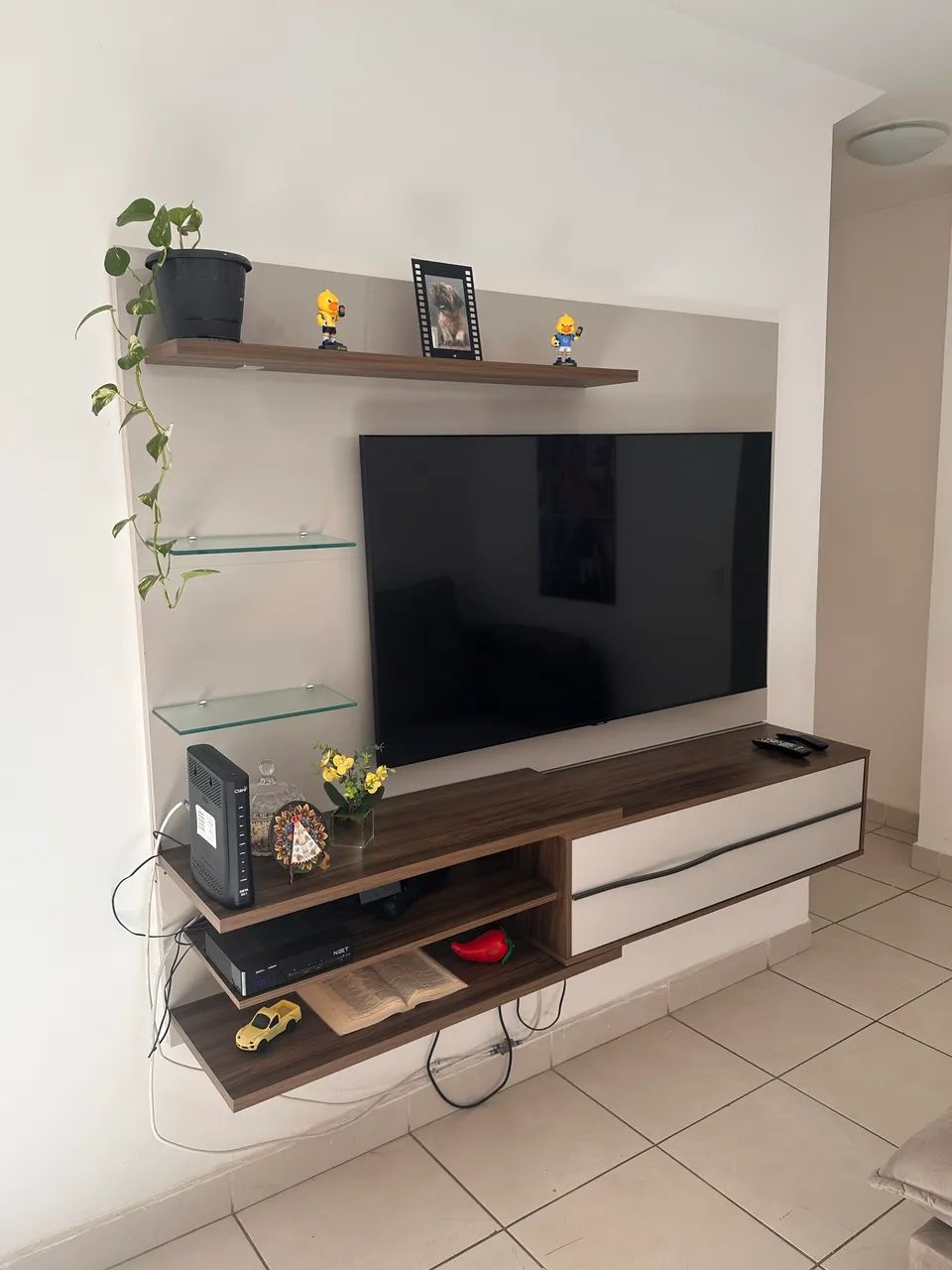 Rack para sala Tv 55?