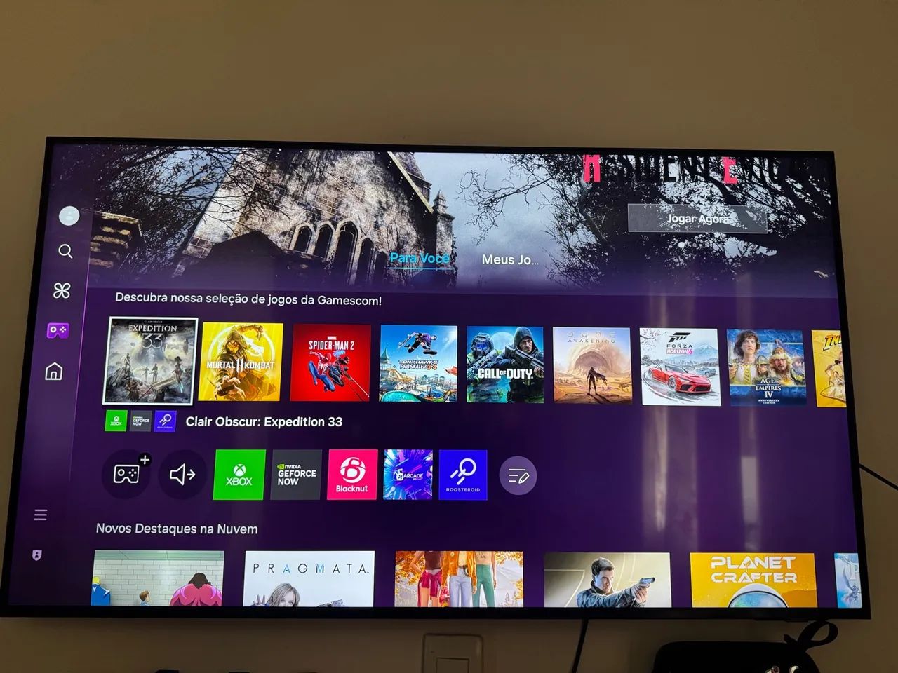 Tv samsung 50? UHD 4K com Game Pass
