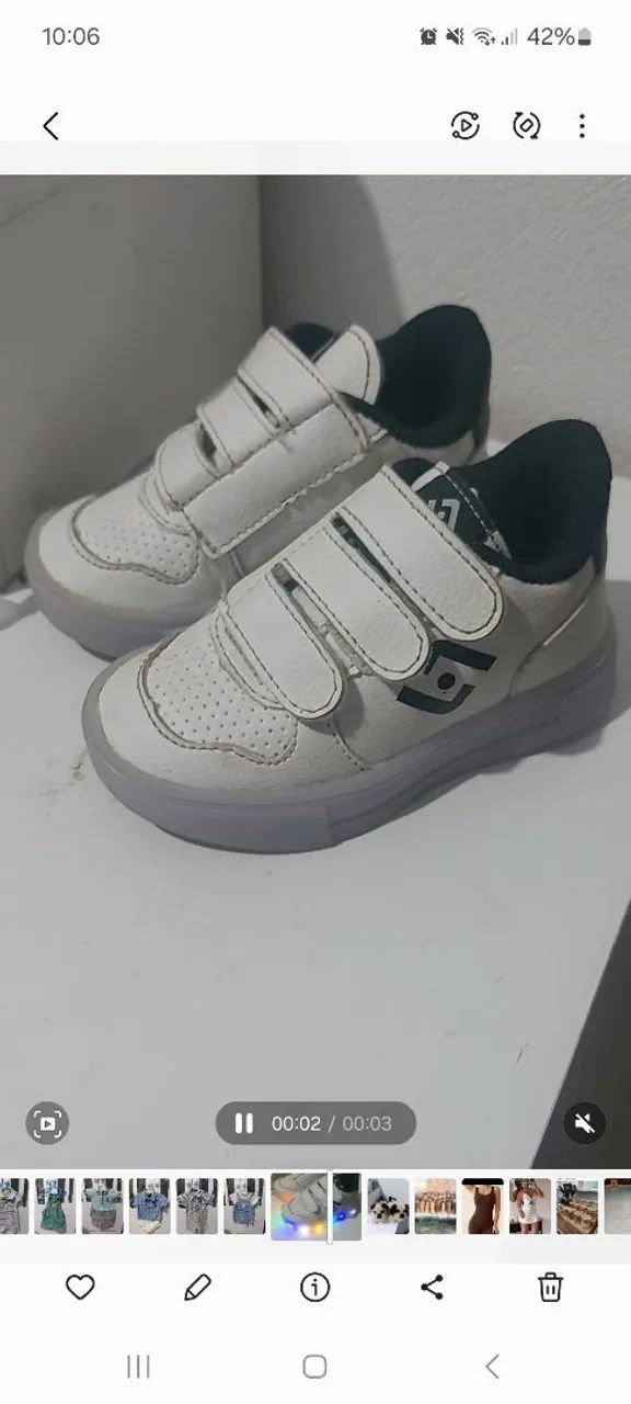 Sapato Branco n 20