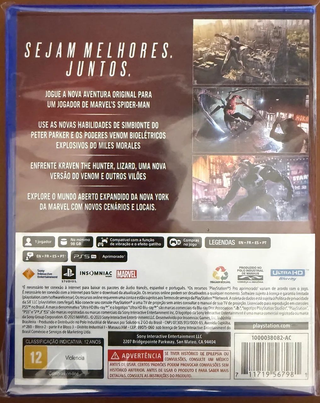 Jogo de PS5 - SPIDER MAN 2 - Foto 2