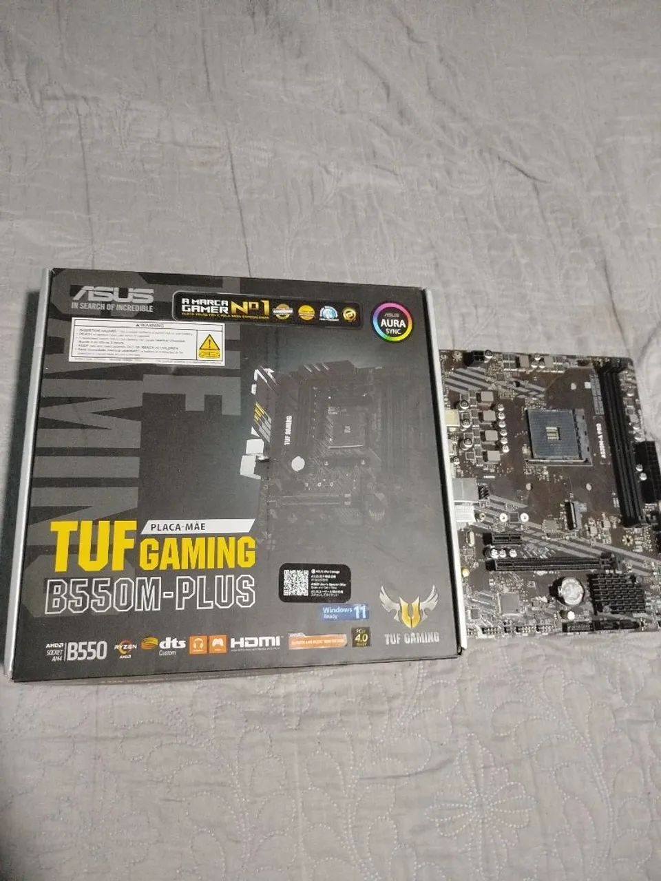 Placa mãe tuf gaming b550m plus 