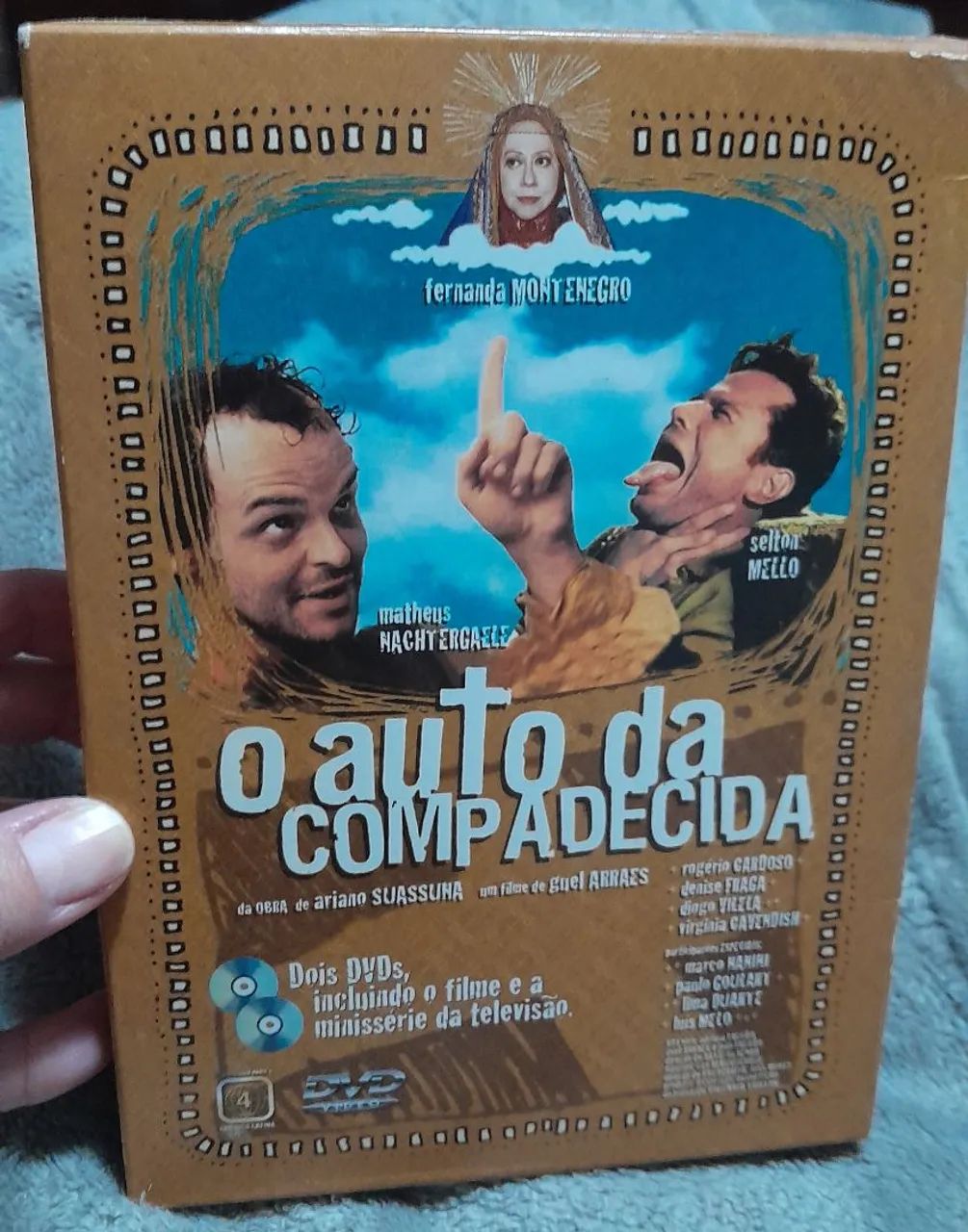 Dvd Duplo Auto da Compadecida (Filme e Série) 