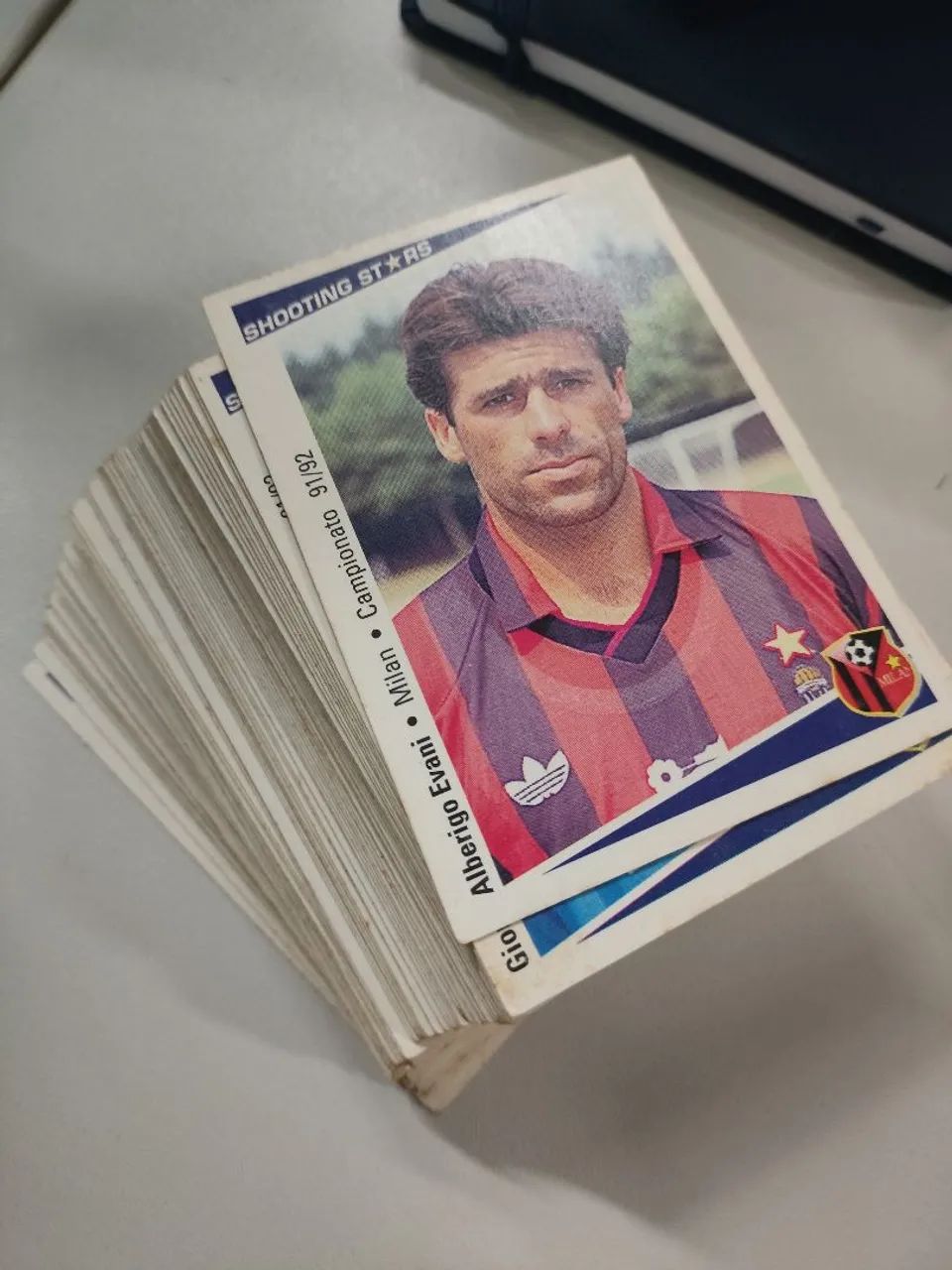 Pack de cards do campeonato italiano de 91 e 92 - Foto 2
