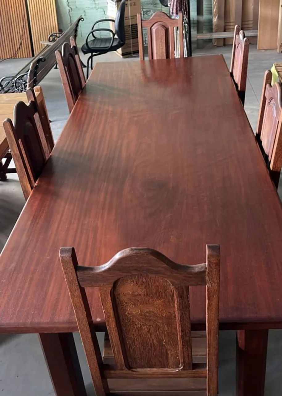 Mesa de jantar com 6 cadeiras - Foto 5
