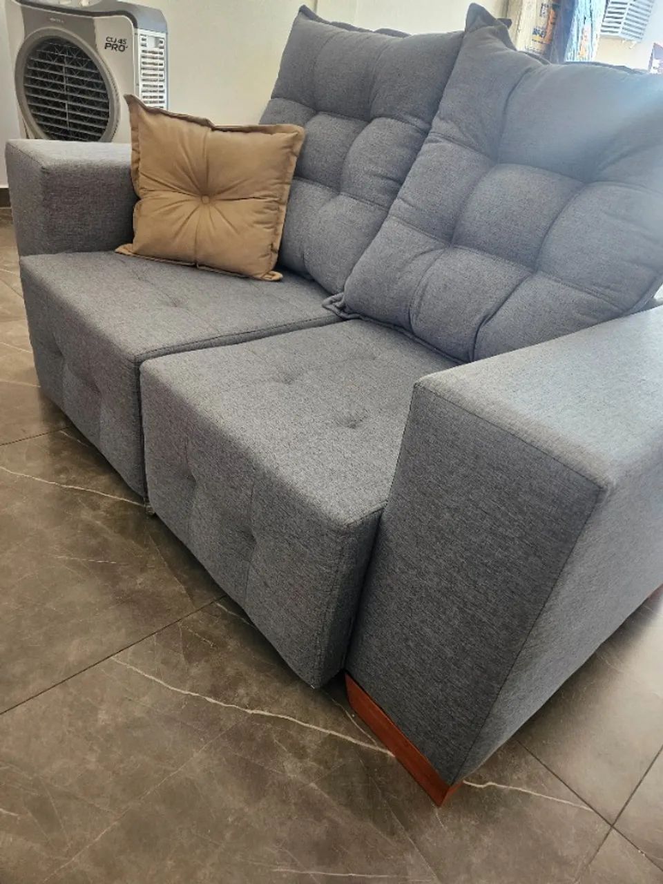 Sofá 1,60M retrátil e reclinável  - Foto 2