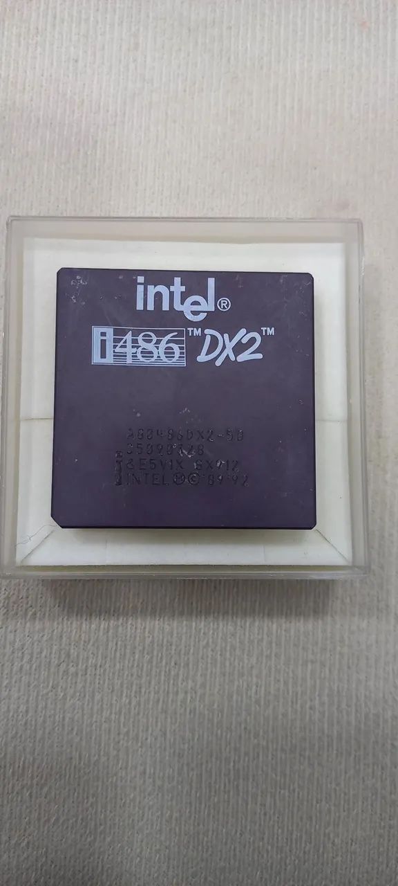 ANTIGO PROCESSADOR I486 DX2 66 INTEL COLECIONADORES  - Foto 2