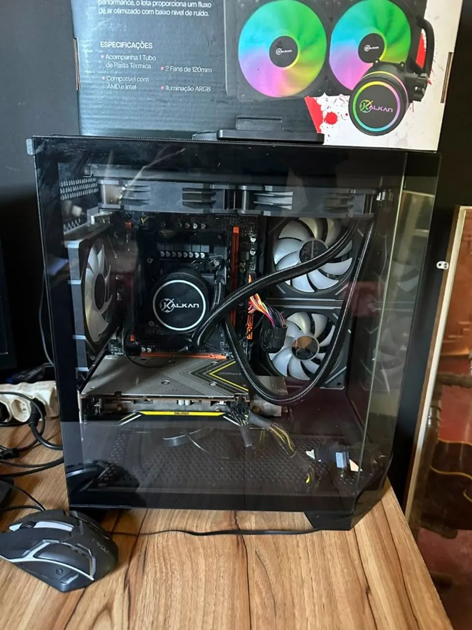 Pc gamer | Kit xeon com rx5500 xt - Foto 4