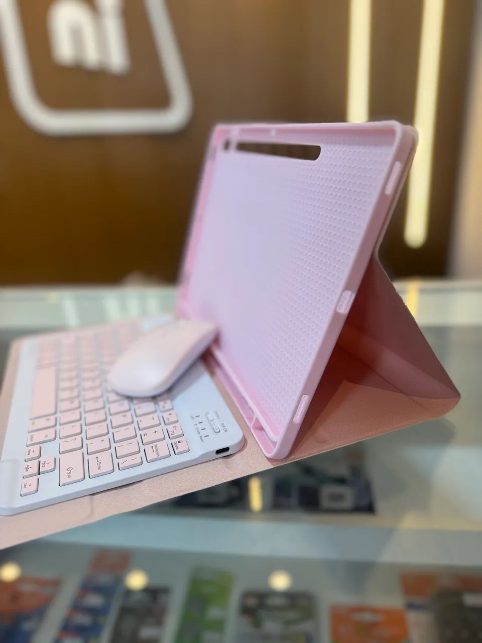 Galaxy Tab S7+ 5G 8gb+256GB ピンク キーボードカバー Capa Tablet Samsung Tab S7 FE S8 Plus e S7+ c/ Teclado e Mouse
