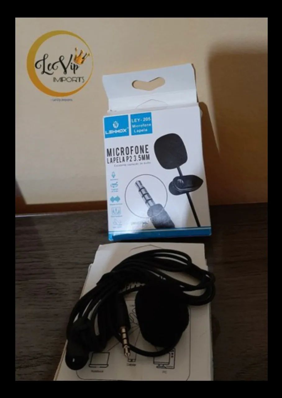 Ring Light, Microfone de Lapela, Receptor de áudio bluetooth - Foto 3