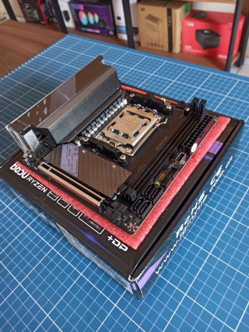 B650i Night Devil + Ryzen 5 7500F