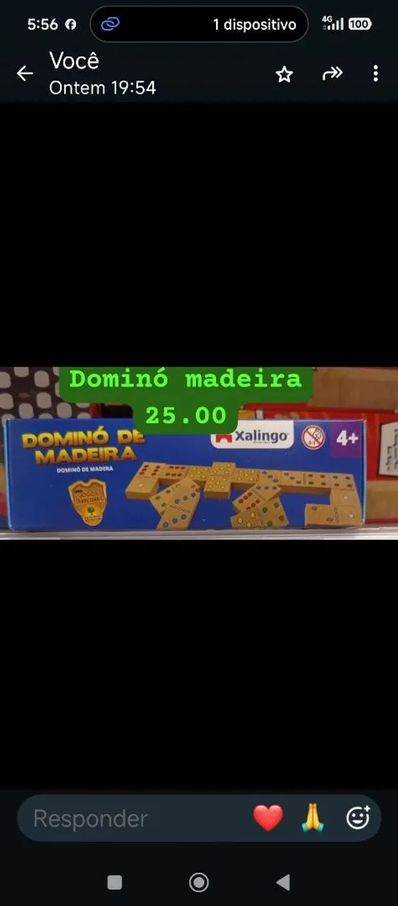 Domino de Madeira  - Foto 2