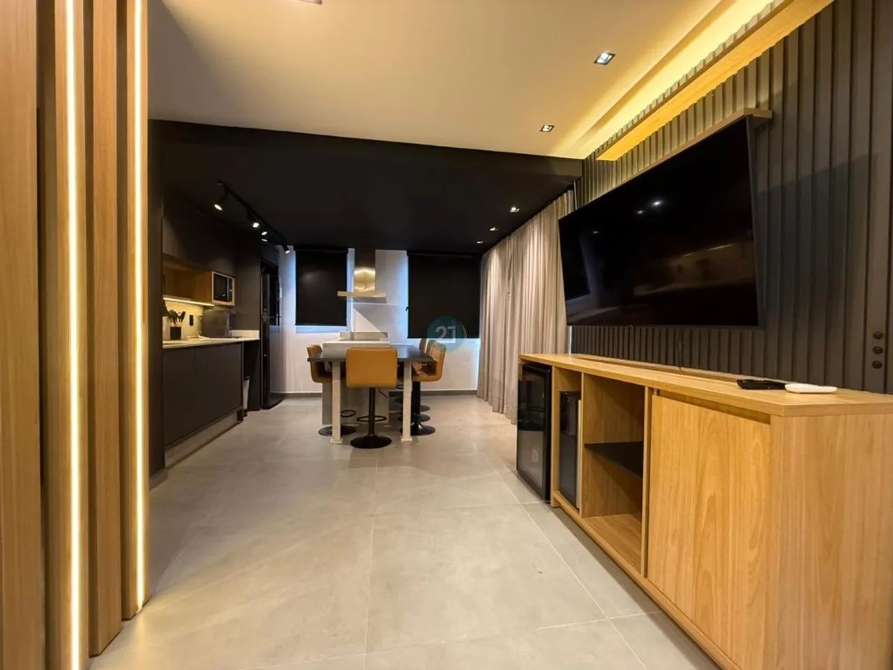 Alugo Cobertura/Studio finamente mobiliada e decorada, com spa privativo, vaga de garagem, - Foto 4