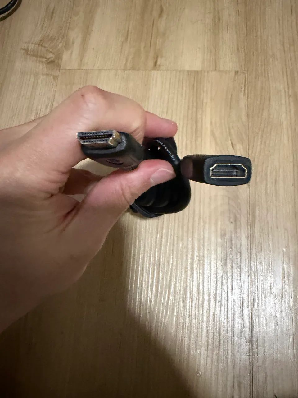 Extensor HDMI macho e fêmea 