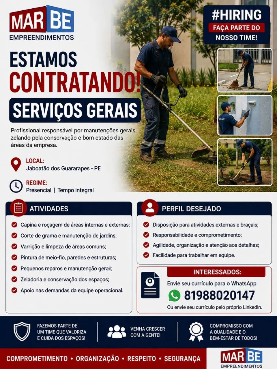 Serviço gerais 