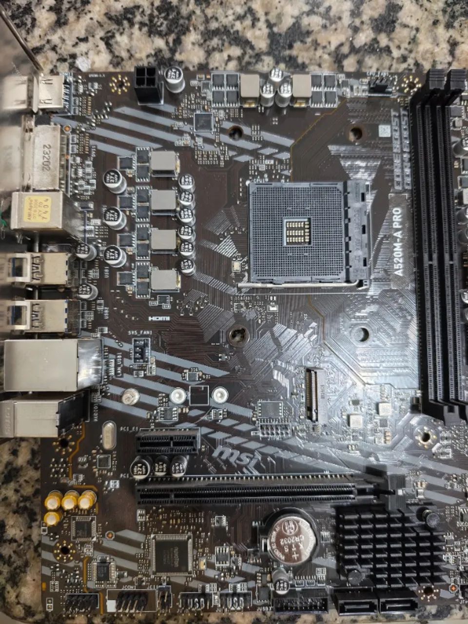 KIT PLACA MÃE + CPU + MEMÓRIA + WATER COOLER