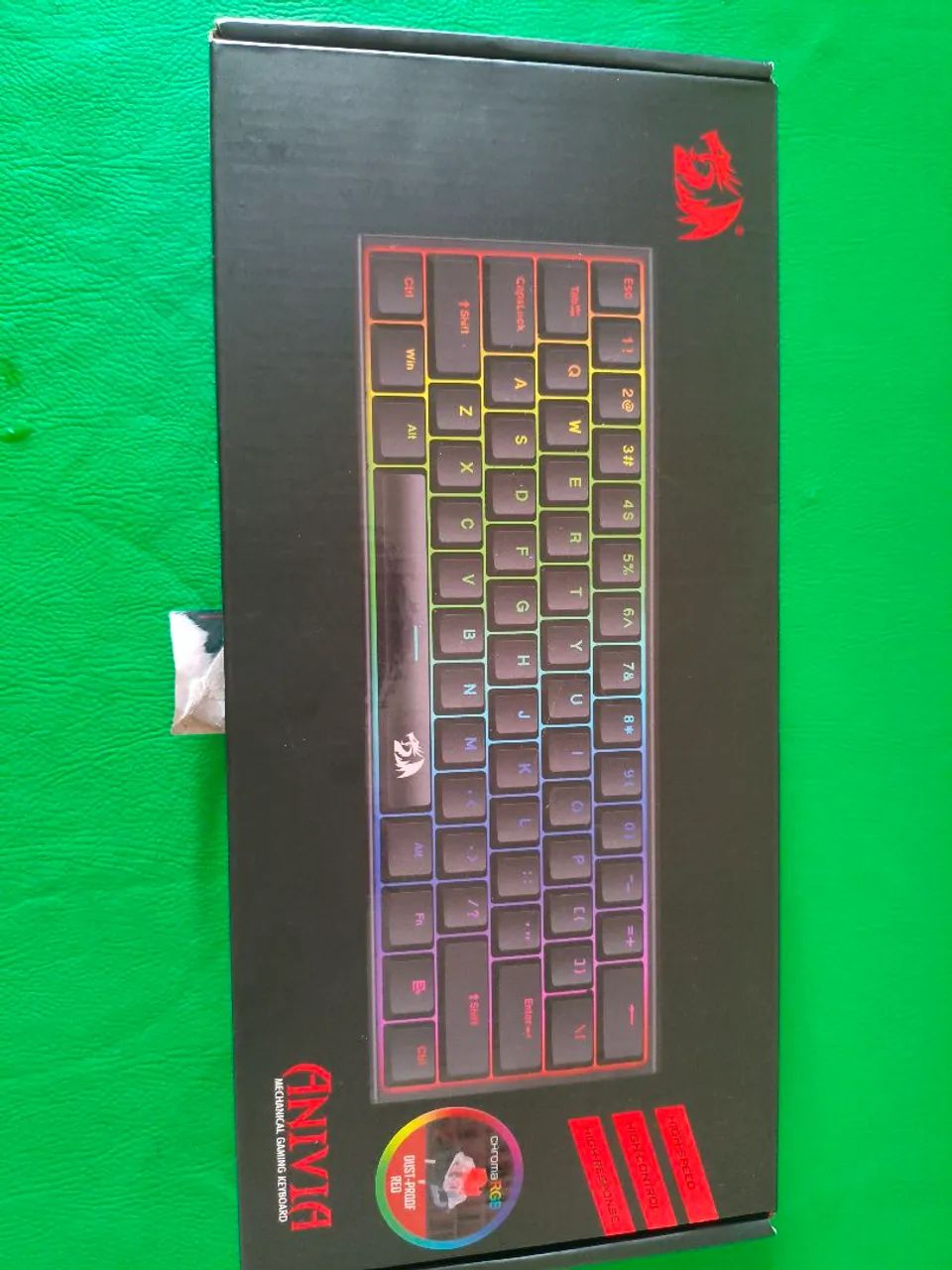 Teclado mecânico gamer redragon